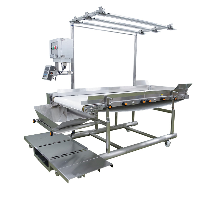 検品コンベア(上照射)|YS-1080