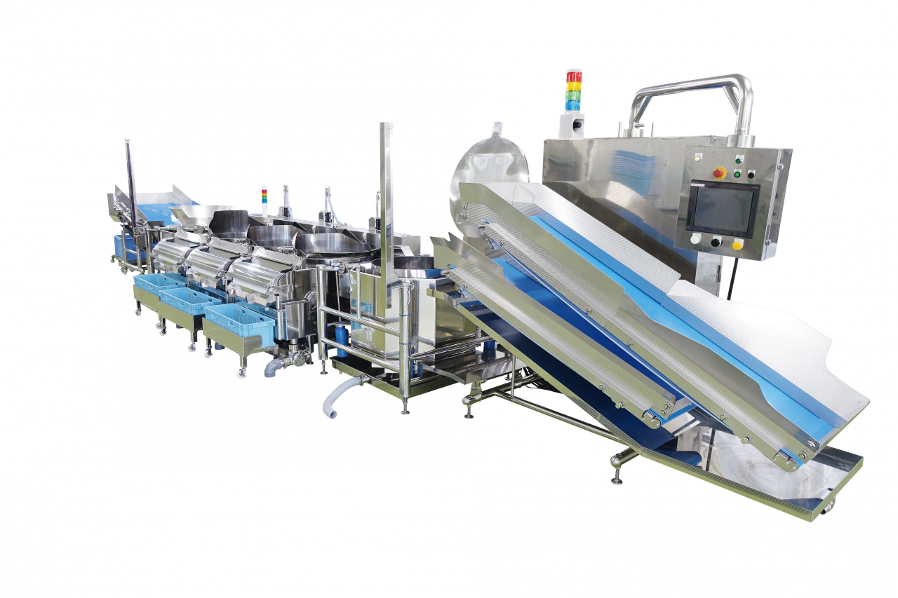 連続式自動洗浄脱水機|YS-2500